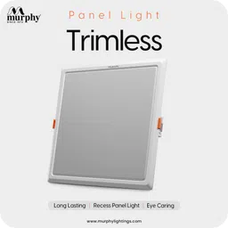 murphy LED 10W TRIMLESS Square (Cool White, Pack of 6) Recessed Ceiling Lamp image 2
