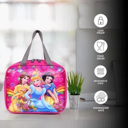 greeneline BARBI Waterproof Lunch Bag (Pink, 10 L) Lunch Bag-picture-28