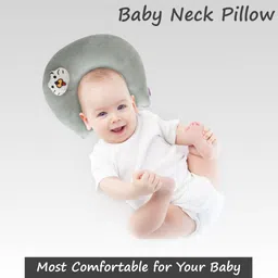 guddu duggu world Mustard Seeds Baby Pillow Pack of 1 Toons & Characters New Born Baby Pillow Round Head Shaping with Foam Cotton Cover for 0-12 Month-picture-10