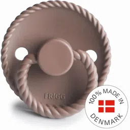 frigg Rope Latex Baby Pacifier 0-6M 1-Pack Sepia - Size 1 Soother-picture-10