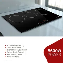 ibell 5600 W Induction Cooktop Touch Panel image 2