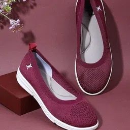 Women's FlyKnit Comfort Slip-On Ballet Flats Bellies For Women-image-8