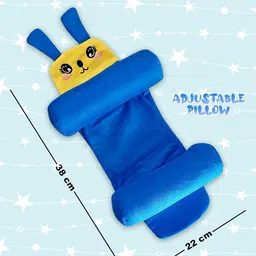 millionminds Cotton Baby Pillow Pack of 1 Animals Baby Head Shaping Pillow Neck & Head Support Soft & Breathable for 0–12 Months image 5