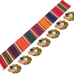 gundla textile Multicolor Cotton Carpet-picture-16