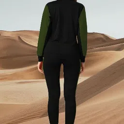 rakesh creation Colorblock Women Track Suit image 2