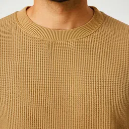 try this Men Full Sleeve Solid Sweatshirt image 2