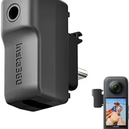 ELFOG Mic Adapter for Insta 360 X3 Mic Adapter Accessories Camera Microphone-picture-11