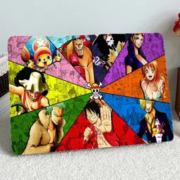 Replix One Piece-2 Anime Vinyl Laptop Skin|Free Sticker Compatible for All Laptops Vinyl Laptop Decal 15.6-picture-20