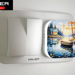 hauer Nature-Glow Premium Scenery Night Light Calm Glow For Relaxing & Peaceful Sleep Night Lamp image 2