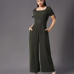 miss chase Self Design Women Jumpsuit image 1