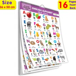 go woo ENGLISH-HINDI Chart For Kids (16 Charts ) Children Spiral Wall Picture Chart-picture-39