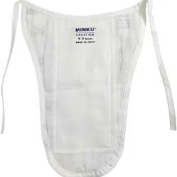 minku creations 5-Layer Organic Muslin Nappy–Ultra-Soft,Reusable & Breathable Baby Cloth Diaper image 2