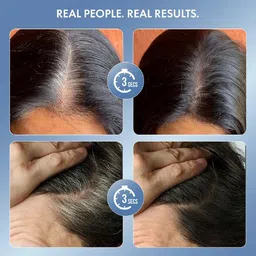 sheny Instant Hair Color Stick With Built-In Comb Dye Stick For Gray Hair, Touch Up , BLACK image 4