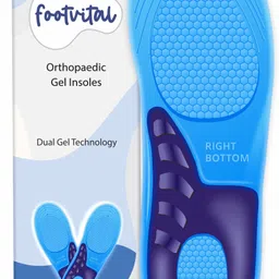 foot vital Orthopedic Gel Insoles | Dual Tech | All-Day Comfort | Size L Insole-picture-28