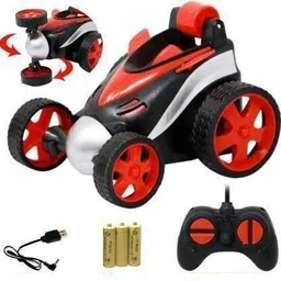 mahi zone Rechargeable Remote Control 360 Degree Plastic Rolling Stunt Car for Kids_169M-picture-28