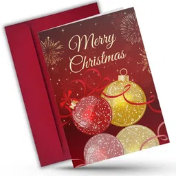 aanyacentric Christmas A5 Size 5.8x8.3 inch for Xmas Festive Wishes Greeting Card image 4