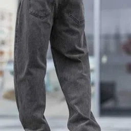 coy Men Loose Fit Low Rise Grey Jeans image 3