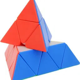 hawkister MoYu Pyraminx M Cube Magnetic Stickerless, Pyramid M 3x3 Speed Cube image 2