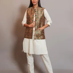 deific Printed Women Waistcoat-picture-44