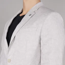 killer Men Solid Single Breasted Casual Blazer image 5