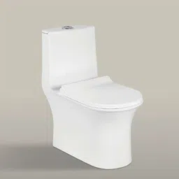 solano Premium Quality Western Toilet/Water Closet/Commode With Soft Close Toilet Seat S/1006 "S" Trap 225MM (9 inch) One Piece Western Commode-picture-27