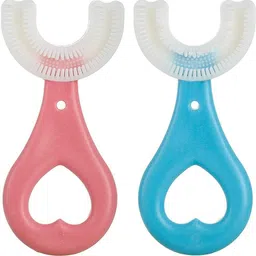 360° KIDS U-SHAPED TOOTHBRUSH Extra Soft Toothbrush-image-32