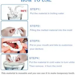 earthlyproducts Teeth Veneers – Natural-Looking Cosmetic Veneers for Upper Teeth & lower Teeth Whitening Kit image 2