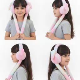 highever Cute jumping rabbit with chuchu sound boys earmuffs for kids girls (RANDOM COLOR Ear Muff image 3