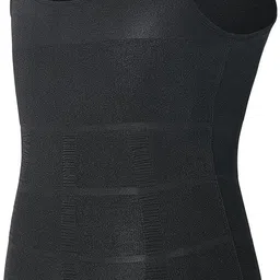 Slim 'N Lift Slimming Tummy Tucker Body Shaper White Vest to Look Slim Instantly Men Shapewear-image-42