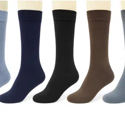 big - confidence Men Solid Mid-Calf/Crew image 1