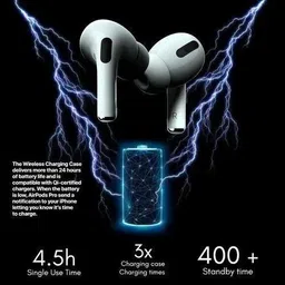 smartwork earbuds Combo Pack with case wireless bluetooth earbuds (Truely wireless) Bluetooth without Mic Headset image 2