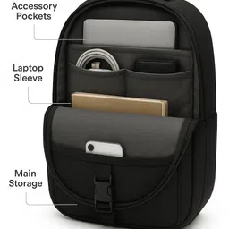 onezone Large 31 L Laptop Backpack BACKPACK BOYS & GIRLS image 3