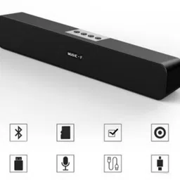 Clairbell KHA123-UN61_E91 BLUETOOTH DESKTOP TB LED LCD PORTABLE SPEAKER 15 W Bluetooth Soundbar image 2