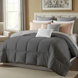 edmund Solid Single Comforter for Heavy Winter image 3