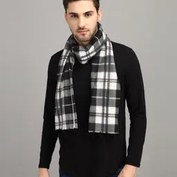 Trendy World Checkered Men Muffler image 4
