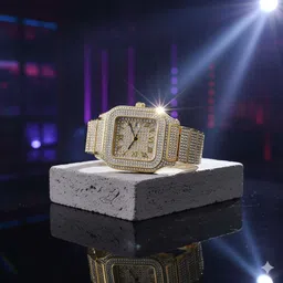 leathertone Diamond men fashion trendy Watch C11 Analog Watch - For Men CFTo-7 image 1