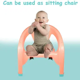 nabhya Small Baby Chair with Front Food and Safety Tray,Soft Cushion With Baby Whistle image 2