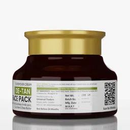 new face DE-TAN | Tan Removal Face Pack image 4