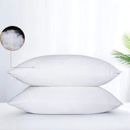 fulffystyl Microfibre Solid Sleeping Pillow Pack of 3 image 2