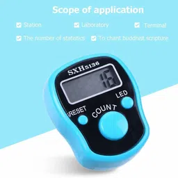 Digital Finger tally Counter [Multi Colour-1 Piece] Digital Tally Counter-image-83