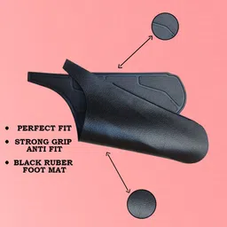 autoxygen Activa 125 BS-6 Black Scooter Foot Mat For Honda Activa 125 Two Wheeler Mat image 3