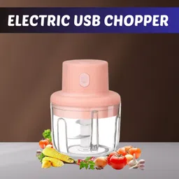 guggu Chopper (Electric Rechargeable Chopper) for Kitchen Vegetable Garlic Onion W90 Electric Vegetable & Fruit Chopper-picture-29
