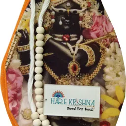 hare krishna food for soul Women Multicolor Potli-picture-37