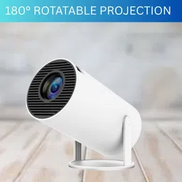 SACRO Protable Projector for Home 4K Support With Built-in Apps Netflix, YouTubeP21 (4500 lm / 1 Speaker / Wireless / Remote Controller) Portable Projector-picture-22