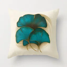 flipkart smartbuy Microfibre Cushion Pack of 1 Floral Leaf Edition-picture-21