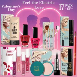 fope Complete Makeup Kit for Women Flawless Finish Glow Look Gift for Her image 1