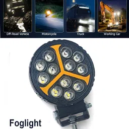 forsons ent VEHICLE LIGHT BULB FOR CARS Ba-266 Fog Lamp Car, Motorbike LED (12 V, 30 W) image 2