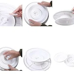parth enterprice 11 Inch Rotating Cake Turntable,Turns Smoothly Revolving Cake Stand Full Cake Maker Cake Maker image 4