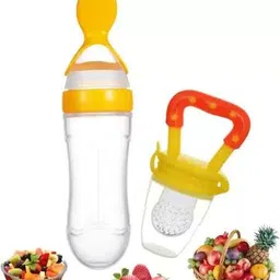 ssk enterprise Feeding Food Dispensing Spoon Bottle & Fruit Feeder for Baby Teether Teether and Feeder-picture-20