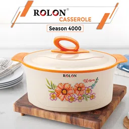 rolon Seasons 4000 | Orange | Stainless Steel Casserole | Thermoware Casserole-picture-21